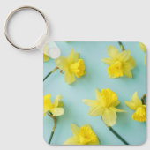 Flowers | Yellow Daffodils Sleutelhanger (Voorkant)