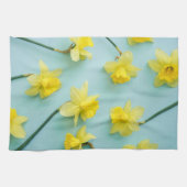 Flowers | Yellow Daffodils Theedoek (Horizontaal)