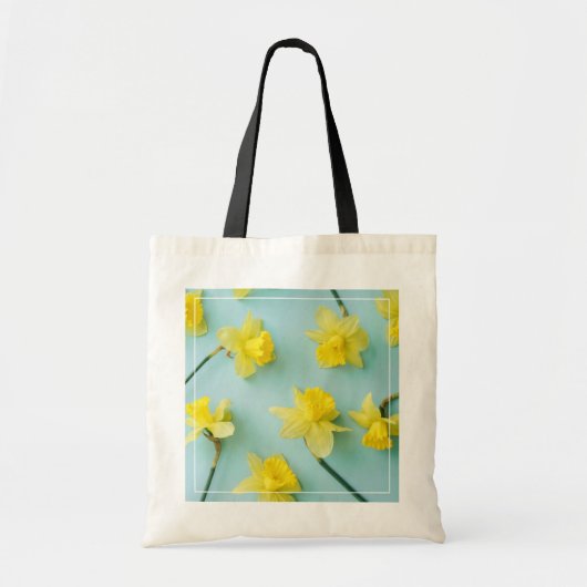 Flowers | Yellow Daffodils Tote Bag (Voorkant)