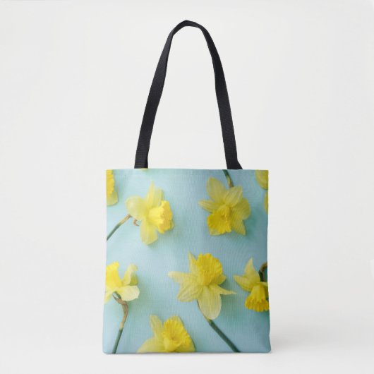 Flowers | Yellow Daffodils Tote Bag (Voorkant)