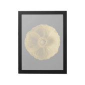 Flowers | Yellow Poppy Notitieblok (Linkerzijde)