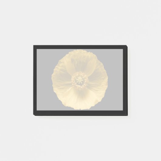 Flowers | Yellow Poppy Post-it® Notes (Voorkant)