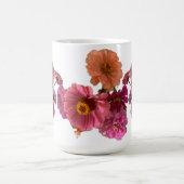 Flowers Zinnia Maureen Girard Bouquet Sachet Koffiemok (Center)