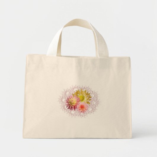 FlowerTote Mini Tote Bag (Voorkant)