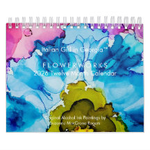 Flowerworks - 2026 Twaalf Maanden Kunstkalender