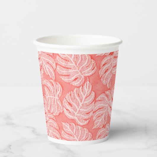 Flowery cup papieren bekers (Voorkant)