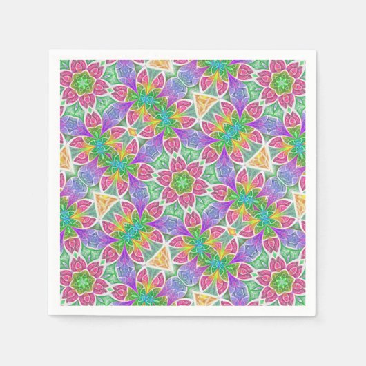 Flowery Haze Servet (Voorkant)