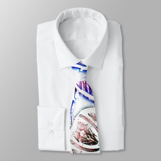 Flowery in plaster text, soft shadow on white stropdas (Gebonden)