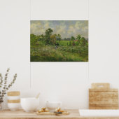 Flowery Meadow William Henry Holmes Waterverf Poster (Keuken)