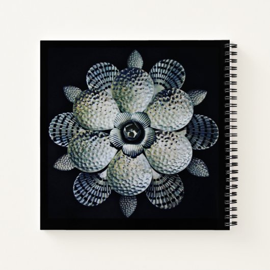 Flowery Metal Notitieboek (Achterkant)