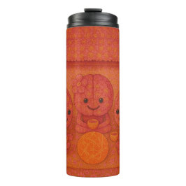 Flowery Pink Brains Thermosbeker