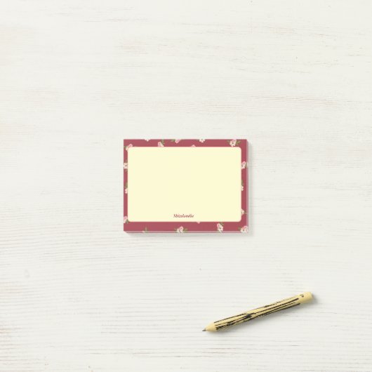 Flowery  Post-it Post-it® Notes (Op bureau)