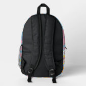 Flowery Rugzak - Terug naar School Gear (Achterkant)