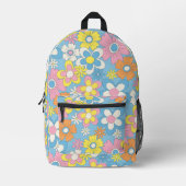 Flowery Rugzak - Terug naar School Gear (Voorkant)