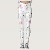 Flowery Trendy Leggings (Voorkant)