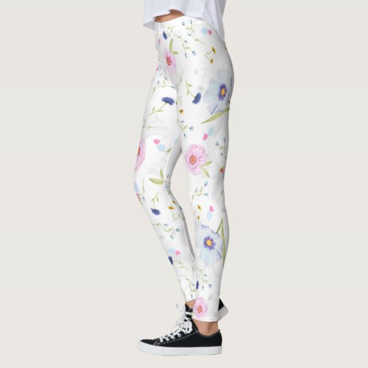Flowery Trendy Leggings (Links)