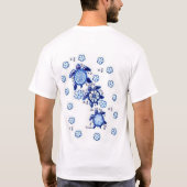 Flowery Turtles T-shirt (Achterkant)