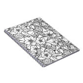 Flowery Zendoodle Notitieboek (Rechterzijde)