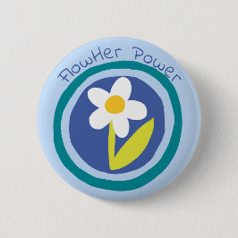 FlowHer Power Logo Ronde Button 5,7 Cm