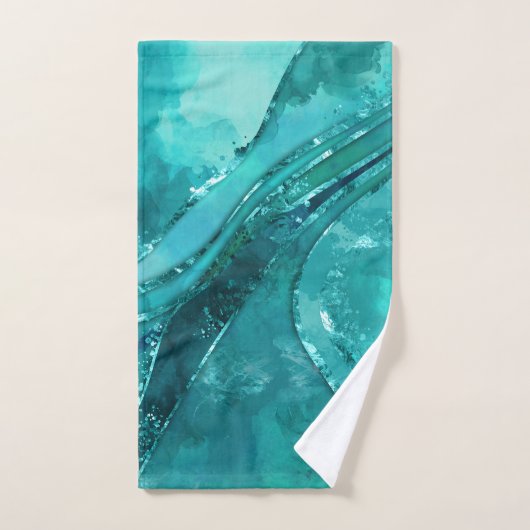 Flowing Abstract Bad Handdoek (Handdoek)