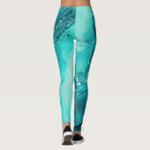 Flowing Abstract Leggings (Achterkant)
