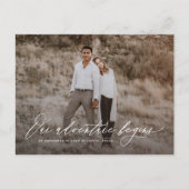 Flowing Adventure Save the Date Briefkaart (Voorkant)