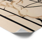 Flowing African Goddess  Poster (Hoek)