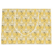 Flowing Beauty Goldenrod Horizontale Gift Bag Groot Cadeauzakje (Voorkant)