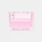 Flowing Beauty Roos Sticky Notes (Voorkant)