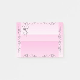 Flowing Beauty Roos Sticky Notes
