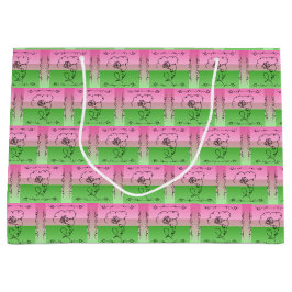 Flowing Beauty Roselle Horizontale Geschenktas Groot Cadeauzakje