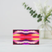 Flowing Color Ink Profile Name Contact Afsprakenkaartje (Staand voorkant)