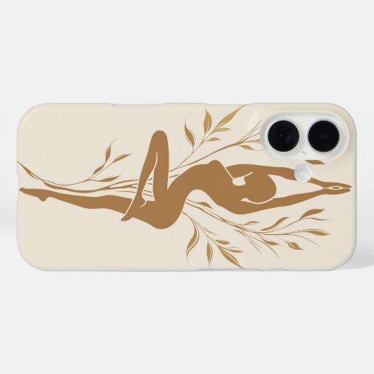 Flowing Grace Pose Case-Mate iPhone Case (Achterkant (horizontaal))
