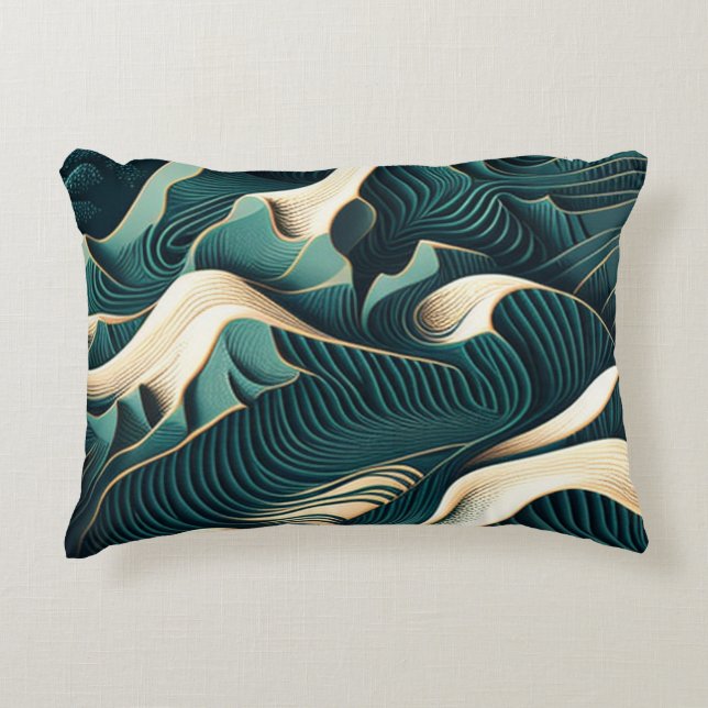Flowing Harmony Accent Kussen (Voorkant)