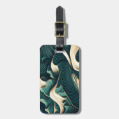 Flowing Harmony Bagagelabel (Voorkant verticaal)