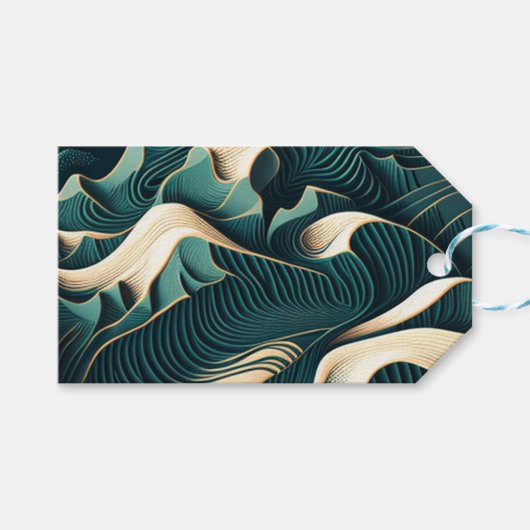 Flowing Harmony Cadeaulabel (Voorkant (Horizontaal))
