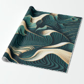 Flowing Harmony Cadeaupapier (Uitgerold)