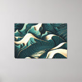 Flowing Harmony Canvas Afdruk (Voorkant)