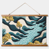 Flowing Harmony Hangend Wandkleed (Voorkant 3)