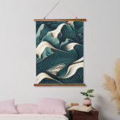 Flowing Harmony Hangend Wandkleed (Slaapkamer)