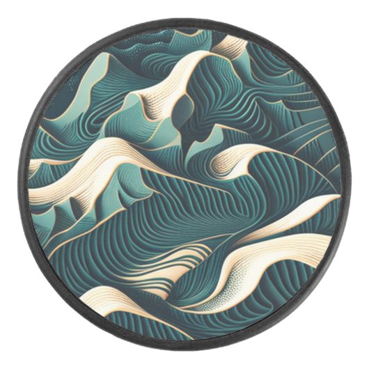 Flowing Harmony Hockey Puck (Voorkant)