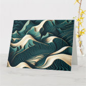 Flowing Harmony Kaart (Gele Bloem)