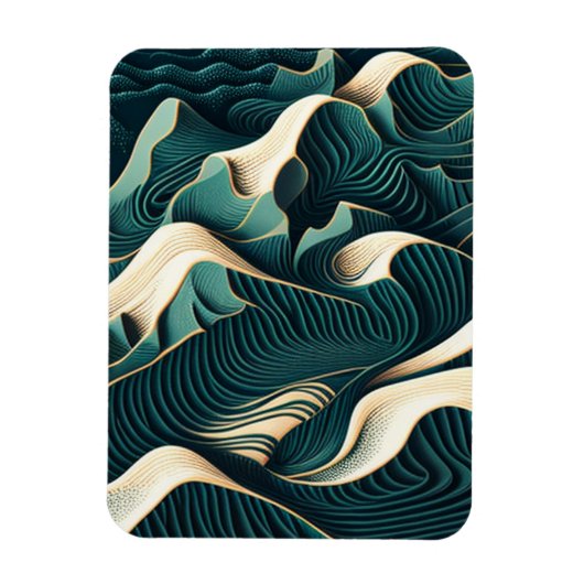 Flowing Harmony Magneet (Verticaal)