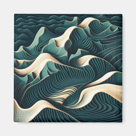 Flowing Harmony Magneet (Voorkant)