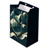 Flowing Harmony Medium Cadeauzakje (Voorkant Gekanteld)