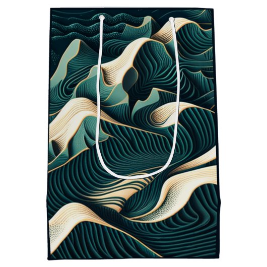 Flowing Harmony Medium Cadeauzakje (Achterkant)