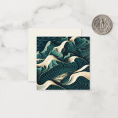 Flowing Harmony Notitiekaartje (Voorkant / Achterkant in situ)