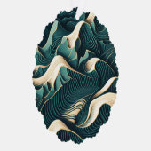 Flowing Harmony Ornament Kaart (Rechts)