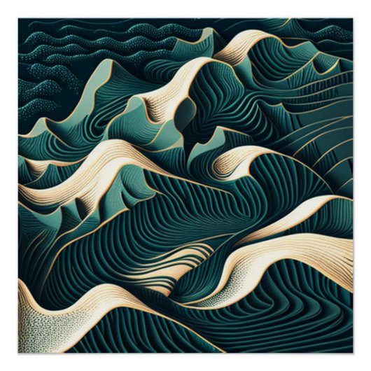 Flowing Harmony Perfect Poster (Voorkant)