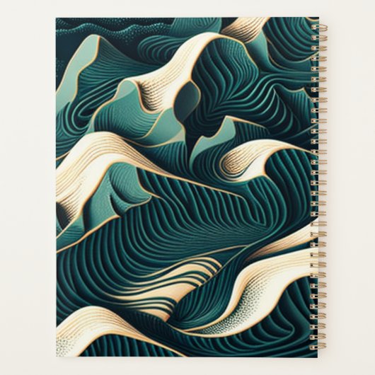 Flowing Harmony Planner (Achterkant)